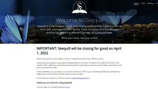 Seequill screenshot