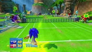 Sega Superstars Tennis screenshot