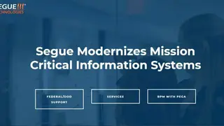 Segue Technologies screenshot