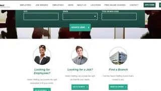 Select Staffing screenshot