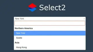 Select2 screenshot