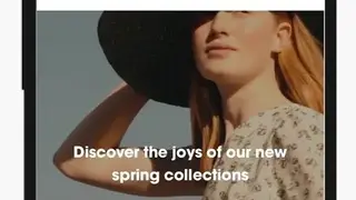 Selfridges screenshot