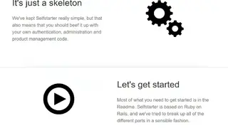 Selfstarter screenshot