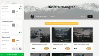 Sellfy screenshot