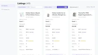 Sellzone screenshot