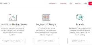 Semantics3 screenshot