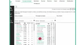 Semeon Analytics screenshot