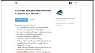 Semiphemeral screenshot