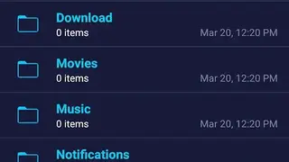 Send files to TV screenshot