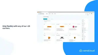 Sendcloud screenshot