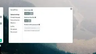 SendFiles screenshot