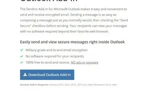 Sendinc screenshot