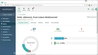 SendPulse screenshot
