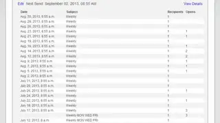 SendRecurring screenshot