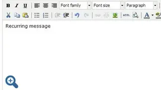 SendRecurring screenshot