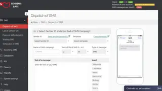 SendSMSGate screenshot