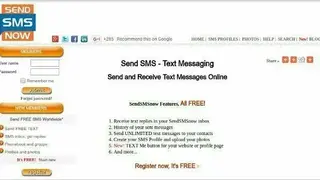 SendSMSnow screenshot