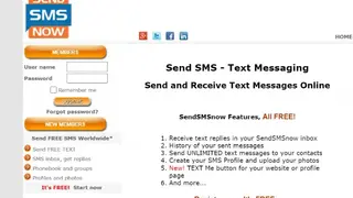 SendSMSnow screenshot