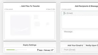 SendTransfer screenshot