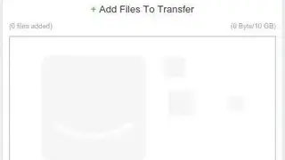 SendTransfer screenshot