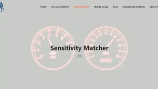 Sensitivity Matcher screenshot