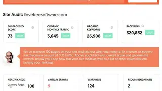 SEO Analyzer By Neil Patel screenshot