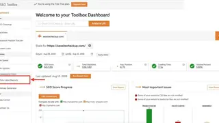 SEO Site Checkup screenshot