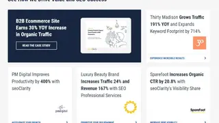 seoClarity screenshot