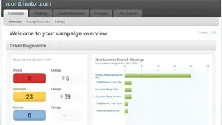SEOmoz screenshot