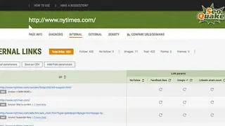 SEOquake screenshot
