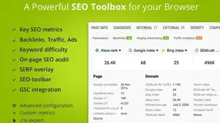SEOquake screenshot