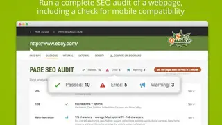 SEOquake screenshot