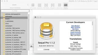 Sequel Pro screenshot