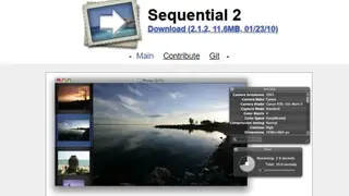 Sequential screenshot
