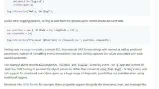 Serilog screenshot