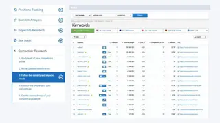 SerptStat screenshot
