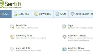 Sertifi screenshot