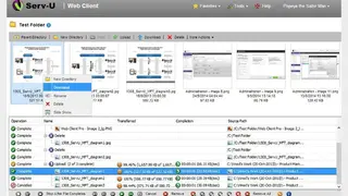 Serv-U MFT screenshot