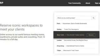 Servcorp screenshot