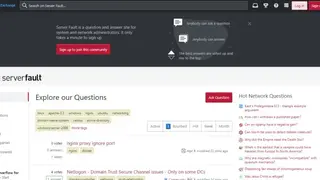 Server Fault screenshot
