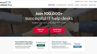 ServiceDesk Plus screenshot