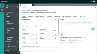 ServiceNow ITSM screenshot