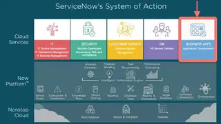 ServiceNow Now Platform screenshot