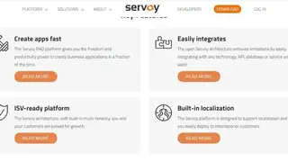 Servoy screenshot