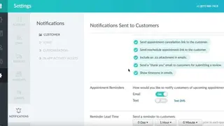 Setmore screenshot