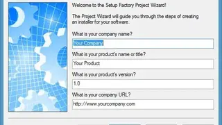 Setup Factory screenshot