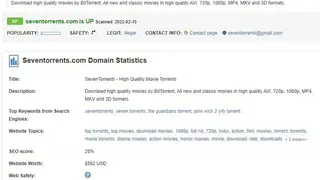 Seventorrents screenshot