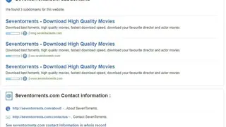 Seventorrents screenshot