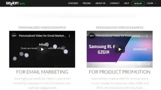Sezion screenshot