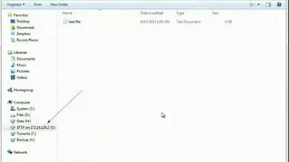 SFTP NetDrive screenshot